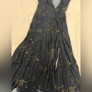AG Adriano Goldschmied Black Floral Dress